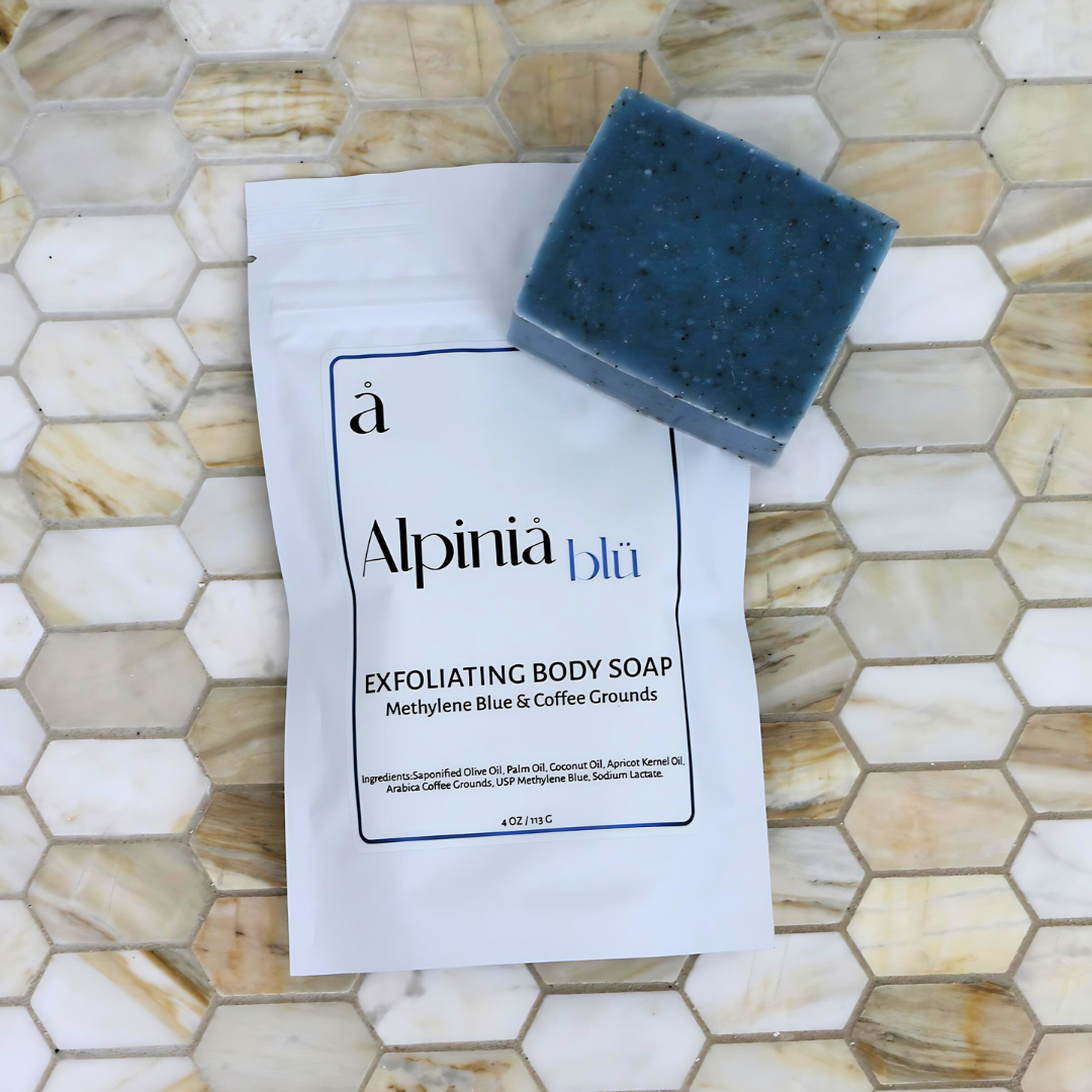 Exfoliating Methylene Blue Body Soap
