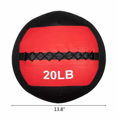 20lb Soft Medicine Balls for Wall Balls and Full Body Dynamic Strength Training