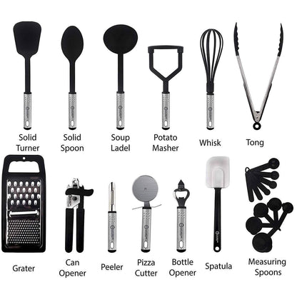 23-Piece Set: Cooking Utensils