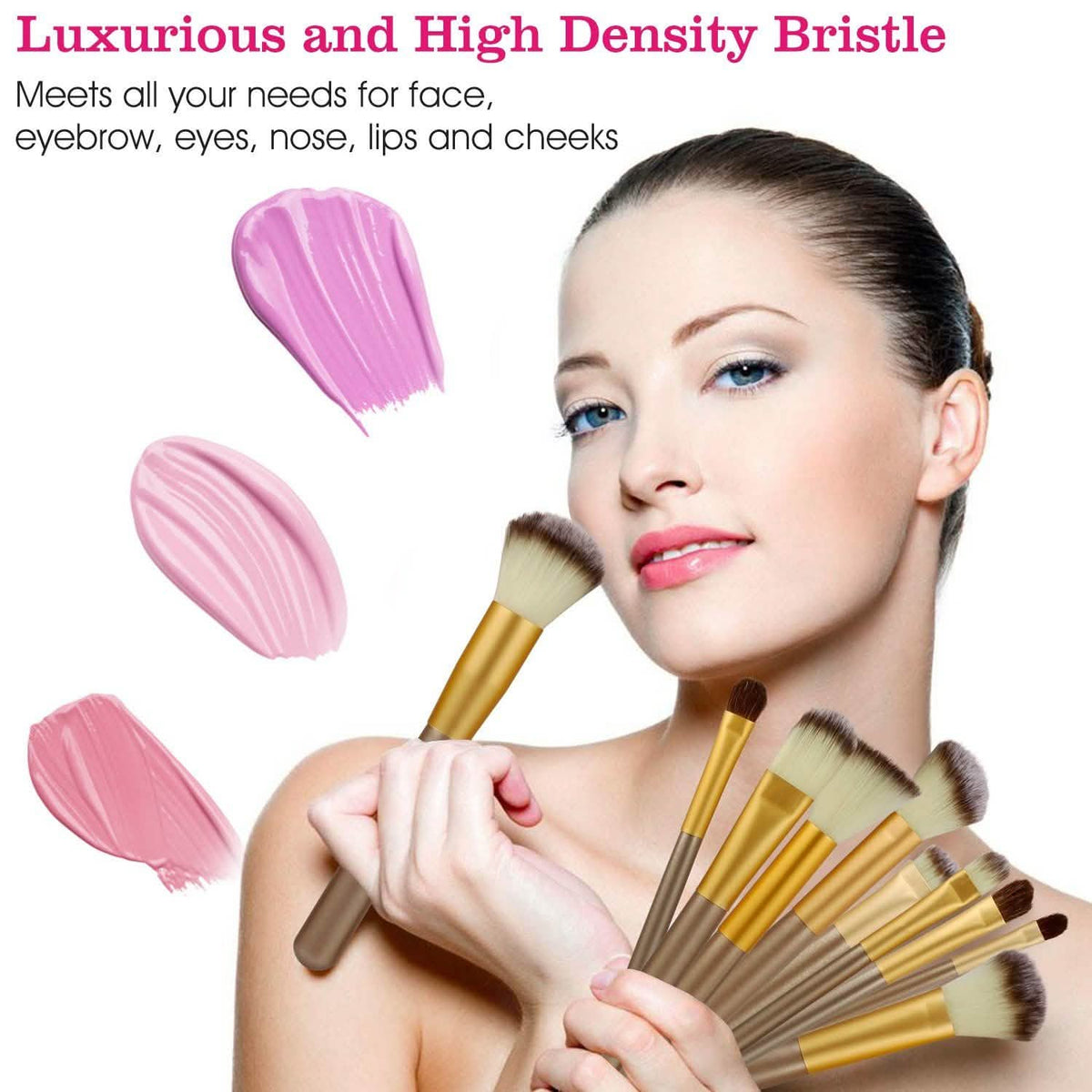 24-Piece: Makeup Brushes Set