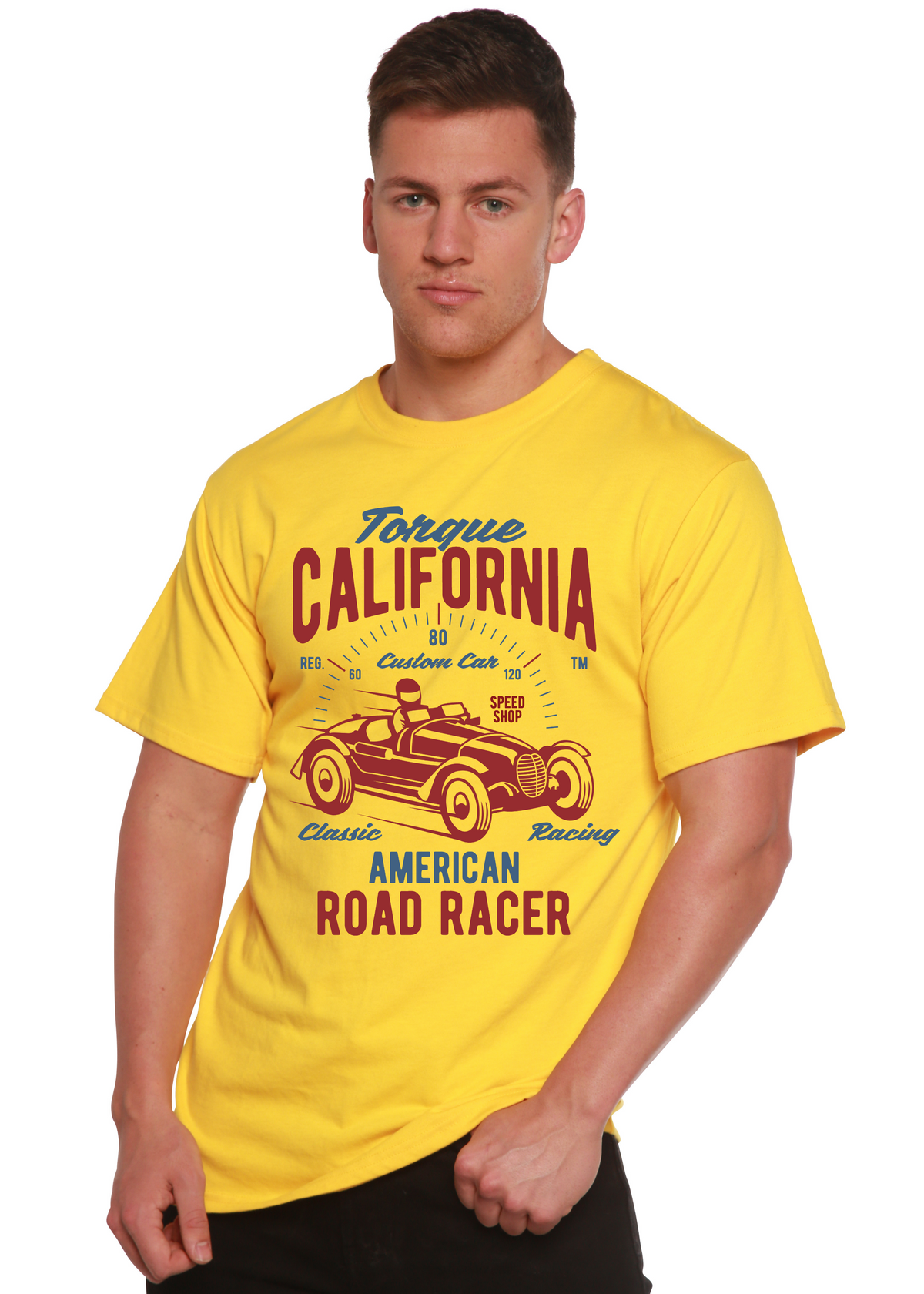 Torque California Spun Bamboo® Men's Bamboo Viscose/Organic Cotton Short Sleeve Graphic T-Shirt