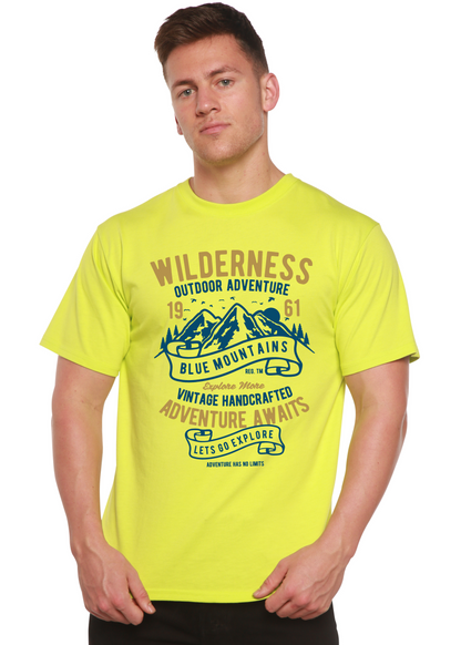 Wilderness Spun Bamboo® Men's Bamboo Viscose/Organic Cotton Short Sleeve Graphic T-Shirt