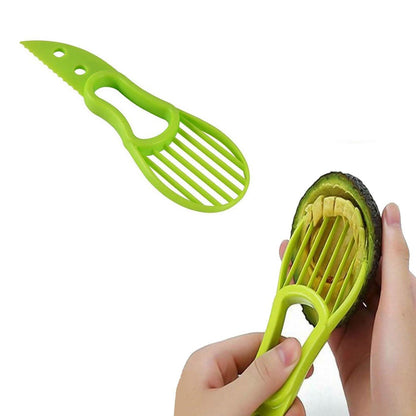 3-in-1 Avocado Cutter, Slicer and Pit Remover Tool