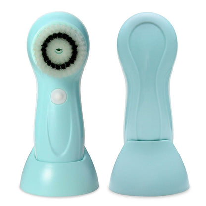 3-in-1 USB Rechargeable Facial Cleansing Brush Set Soft Scrubber Face Exfoliating