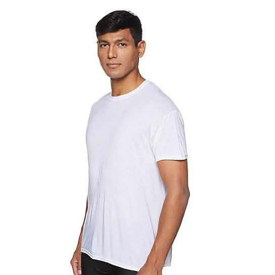 3-Pack: Men's Laviva Active Moisture Wicking Dry Fit Crew Neck Shirts