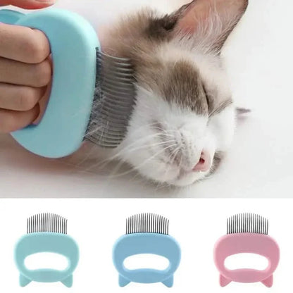 3-Pack: Pet Deshedding Brush Grooming and Shedding Matted Fur Remover Massage Dematting Tool