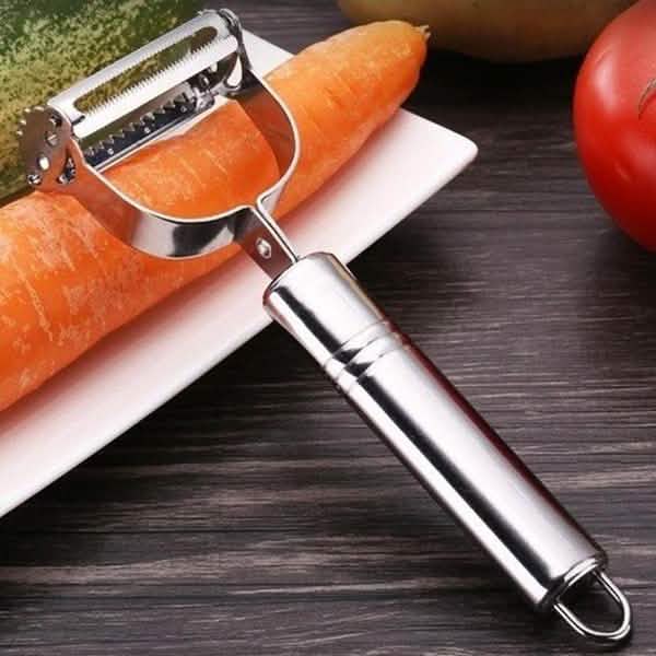 3-Pack: Stainless Steel Potato Cucumber Carrot Grater