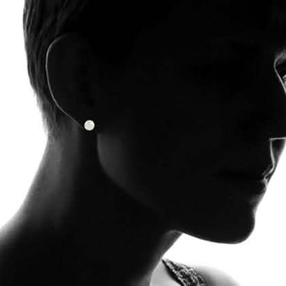 3-Pair Set: Sterling Silver Trio Stud Earring Set