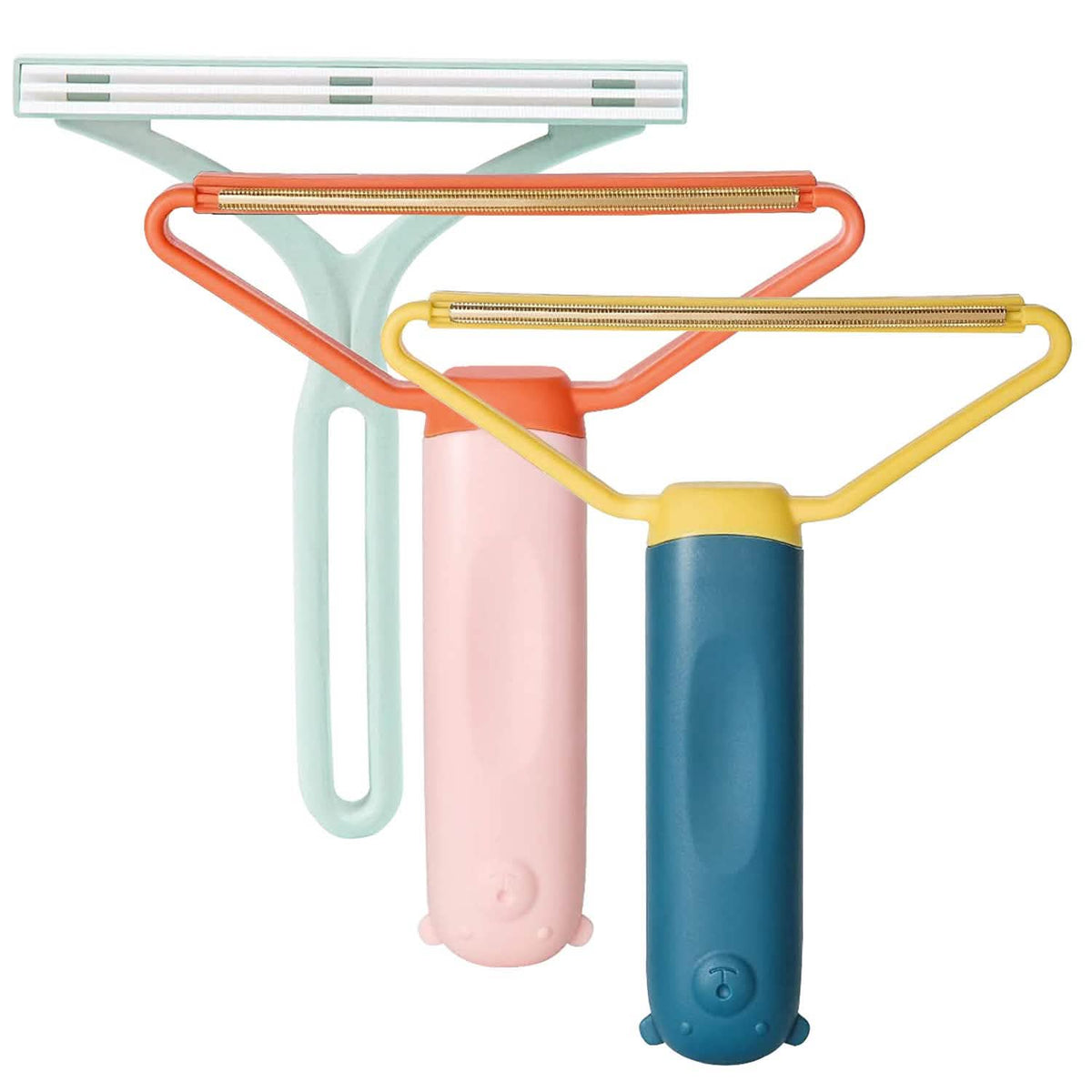 3-Piece: Portable Reusable Double Side Lint Remover
