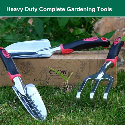 3-Piece Set: Cast-Aluminum Heavy Duty Gardening Kit