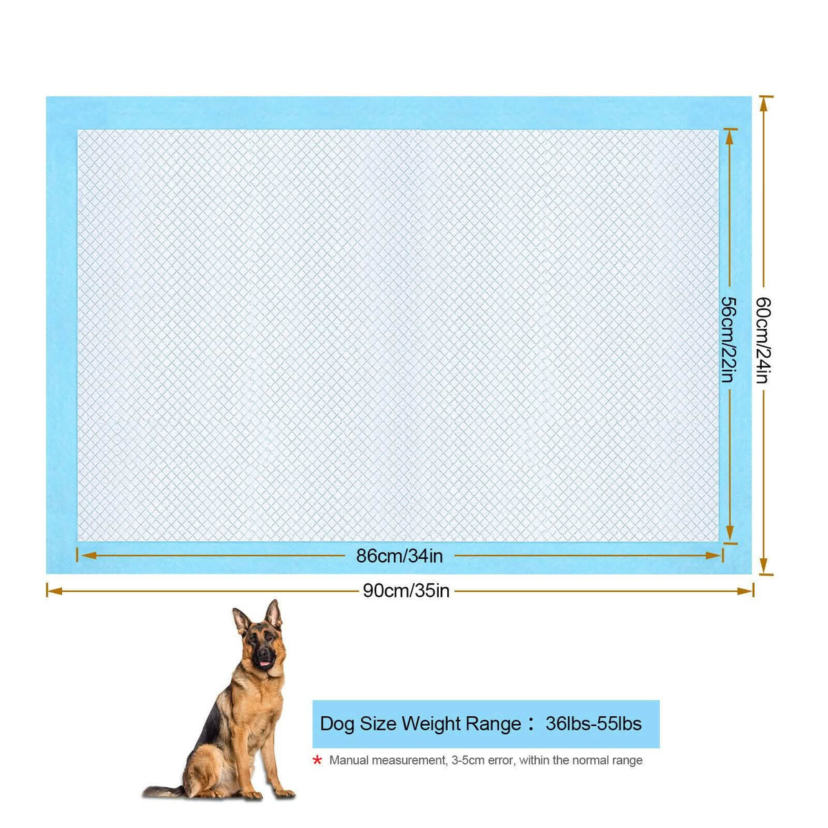 30-Piece: Ownpets Pet Dog Training Pads