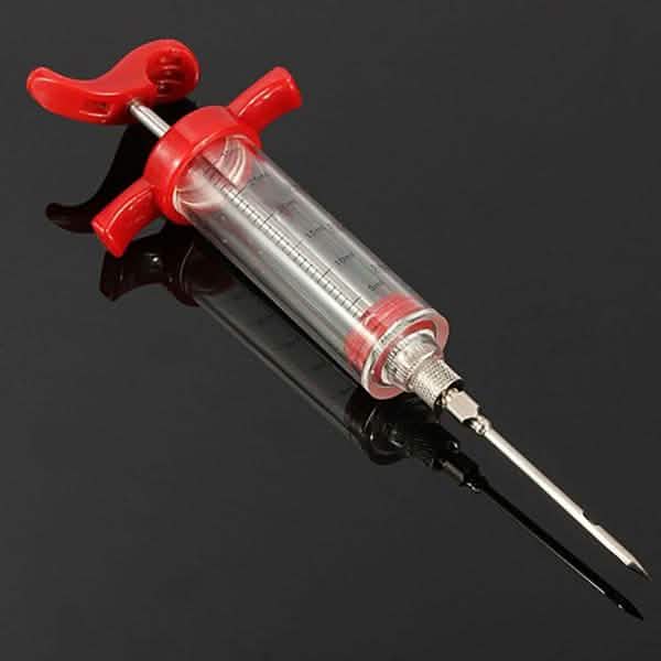 30ml BBQ Meat Marinade Sauce Seasoning Syringe Injector