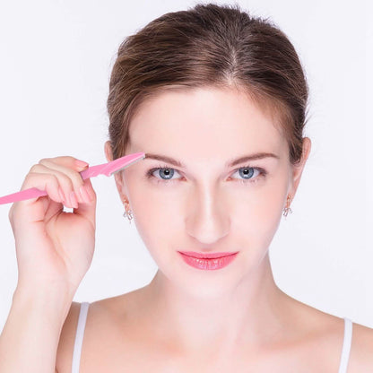 36-Pieces: Women Eyebrow Razor Trimmer