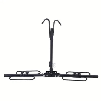 2 Bike Carrier Platform Hitch Rack Bicycle Rider Mount Fold Receiver 2"