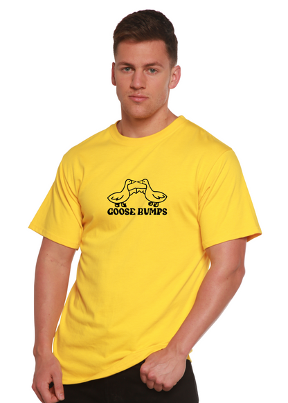 Goose Bumps Men's Bamboo Viscose/Organic Cotton Short Sleeve Graphic T-Shirt
