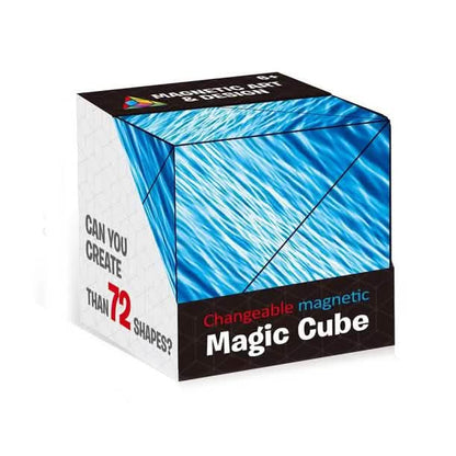 3D Changeable Magnetic Magic Puzzle Cube