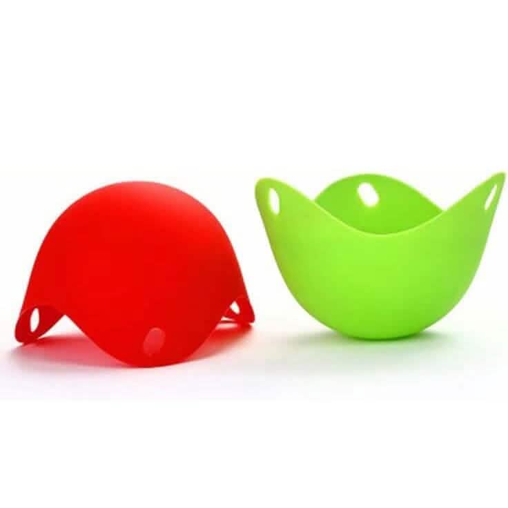4-Pack: Silicone Egg Cooker