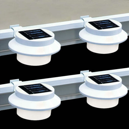 4-Pack: Solar-powered LED Outdoor Lights