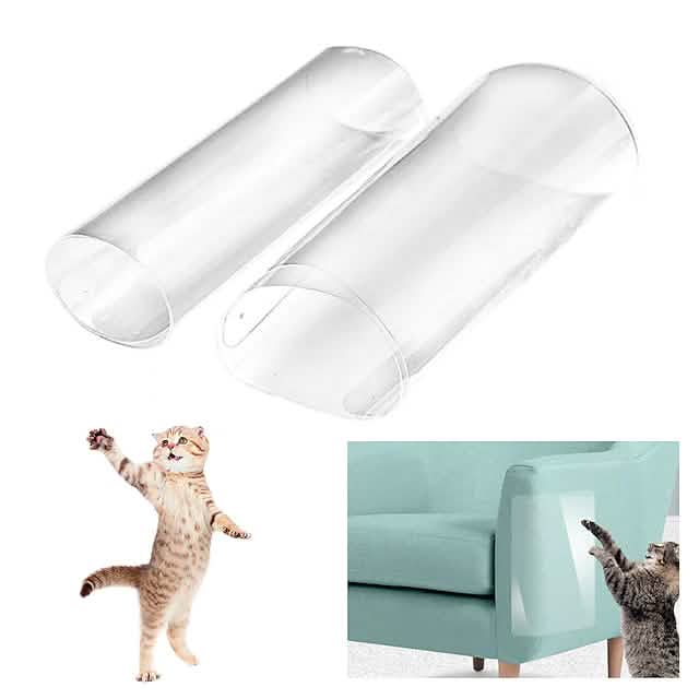 4-Piece: Sofa Cat Scratching Pad Scraper