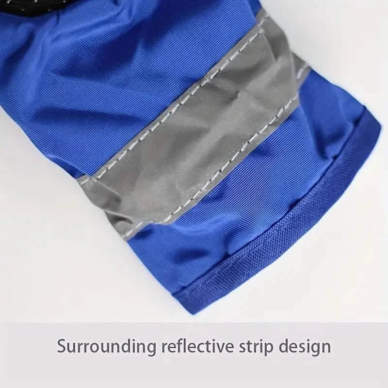 4-Pieces: Water-Resistant Dog Bootie Shoes