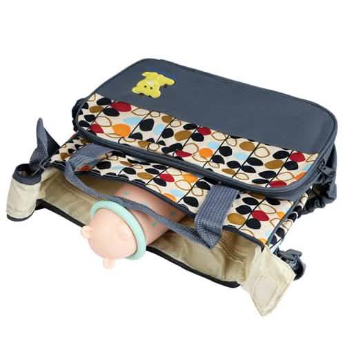 5-Pack: Baby Nappy Diaper Bag Set