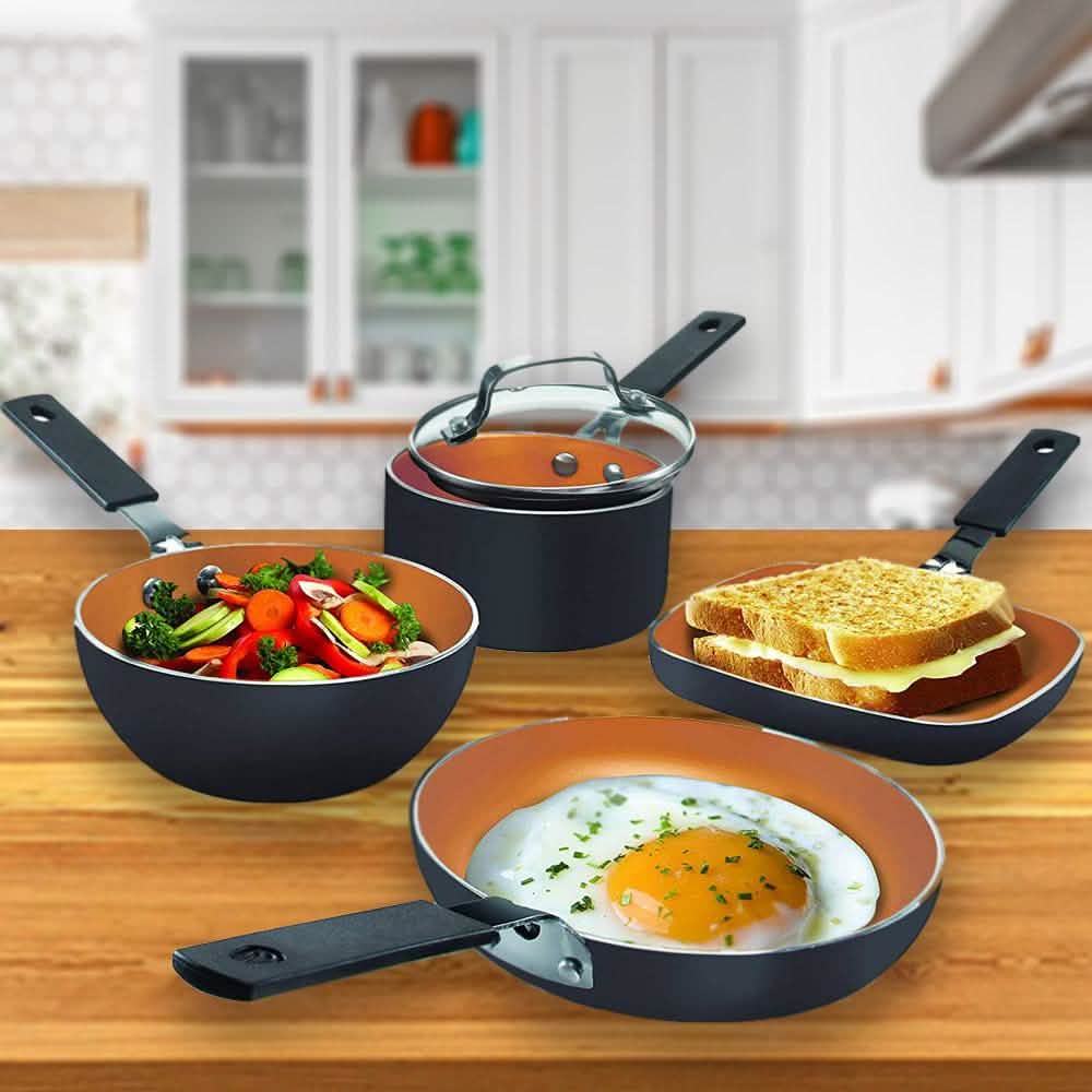 5-Piece Set: Gotham Steel 2833 Mini Stackmaster