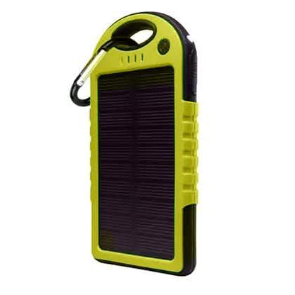 5,000mAh Water-Resistant Solar Smartphone Charger