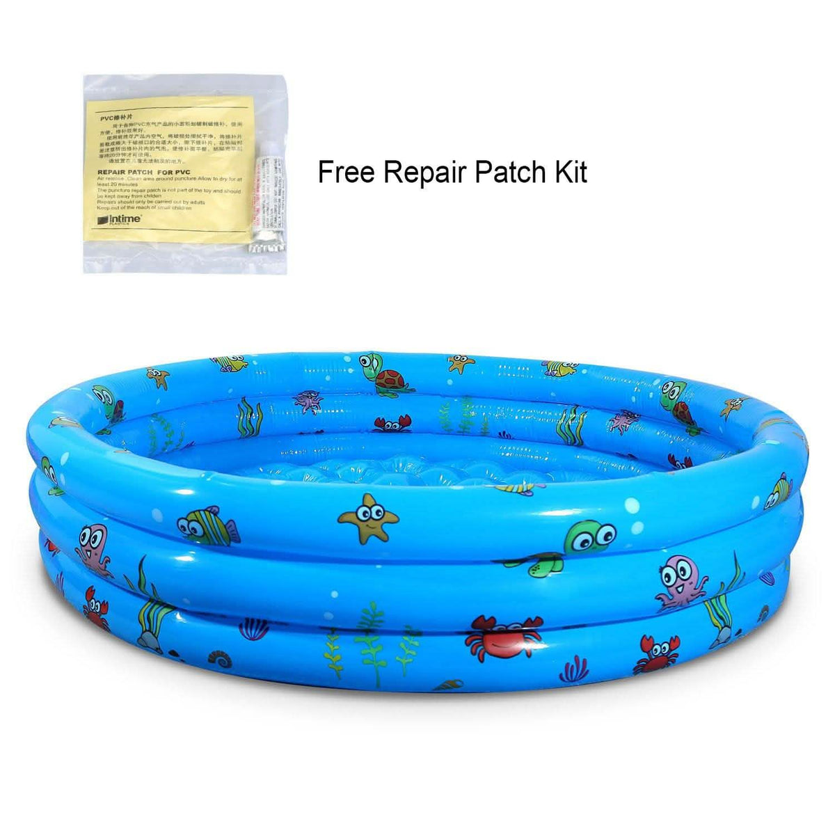 51x13" Inflatable Swimming Pool