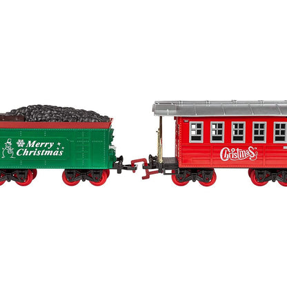 52-Piece Set: Santa's Choo Choo Electric Train with Working Light and Sound
