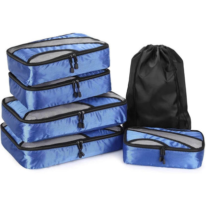 6-Pack: Fitnate Compression Packing Cubes