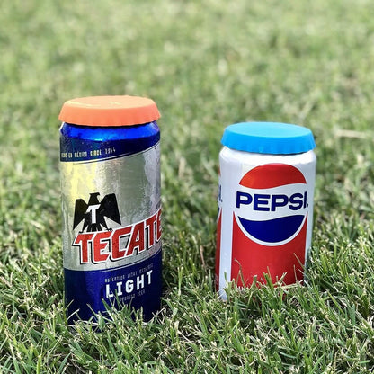 6-Pack: Silicone Can Lids Fits Standard Soda Cans