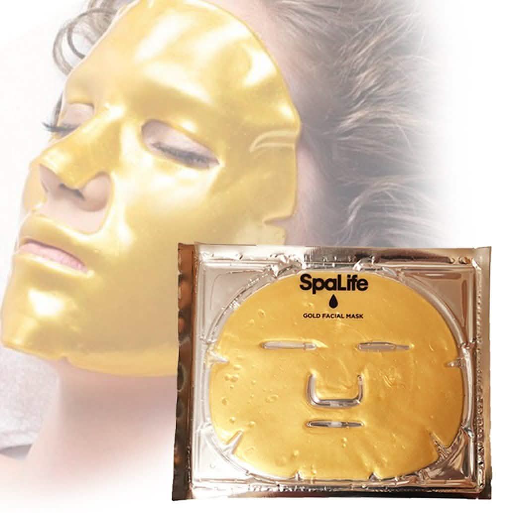 6-Pack: SpaLife Anti-Aging Gold Hydrogel Mask
