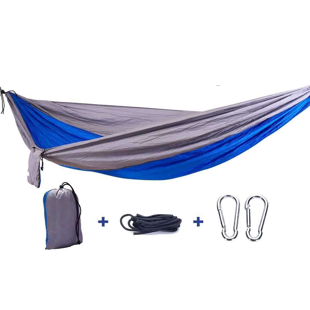 6-Piece: 2-Person Portable Hammock Set