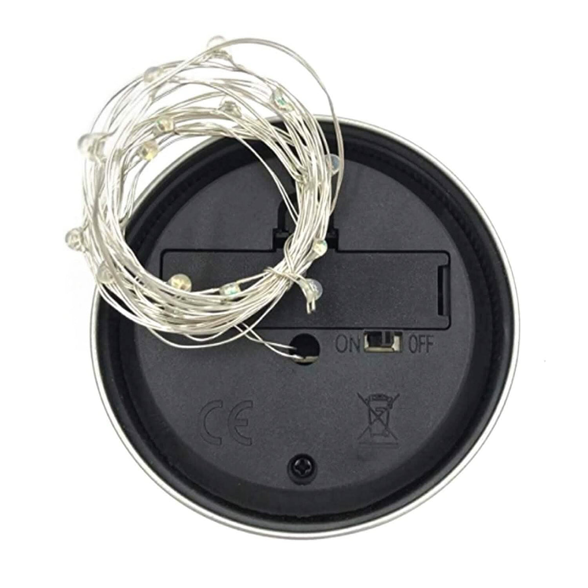 6-Pieces: Solar Powered Mason Jar Lid Lights 20 LEDs