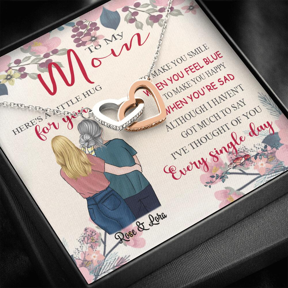 Personalized Necklace - Best Gift For Mother's Day from Daughter - IWJMRF