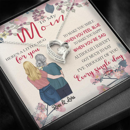 Personalized Necklace - Best Gift For Mother's Day from Daughter - IWJMRF