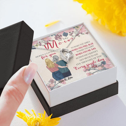 Personalized Necklace - Best Gift For Mother's Day from Daughter - IWJMRF