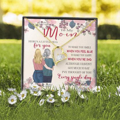 Personalized Necklace - Best Gift For Mother's Day from Daughter - IWJMRF