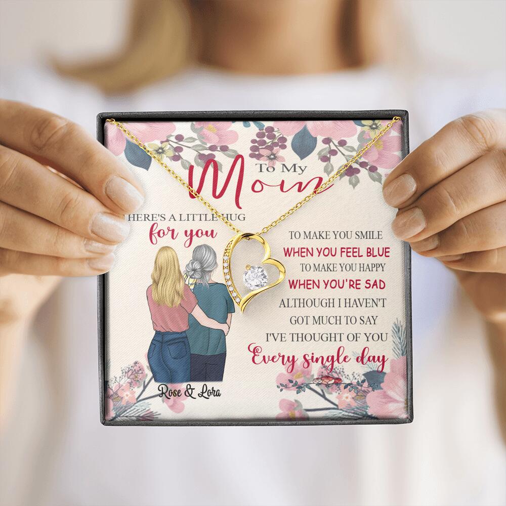 Personalized Necklace - Best Gift For Mother's Day from Daughter - IWJMRF