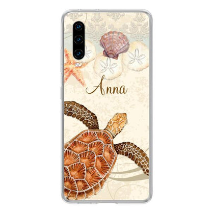Personalized Sea Turtle Phone Case - Best Gift For Turtle Lover's - Case For Huawei and Oppo - DTJ0EN