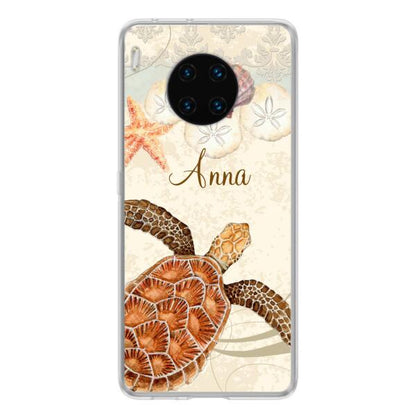 Personalized Sea Turtle Phone Case - Best Gift For Turtle Lover's - Case For Huawei and Oppo - DTJ0EN