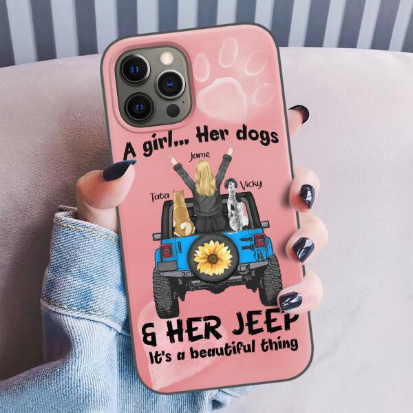 Personalized Dog Mom & Off-road Phone case - Case For Iphone and Samsung - 2OTN07