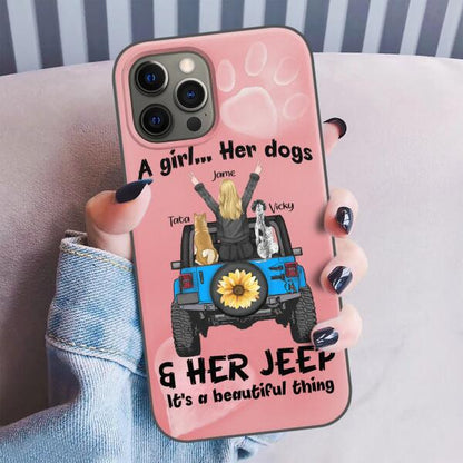 Personalized Dog Mom & Off-road Phone case - Case For Iphone and Samsung - 2OTN07