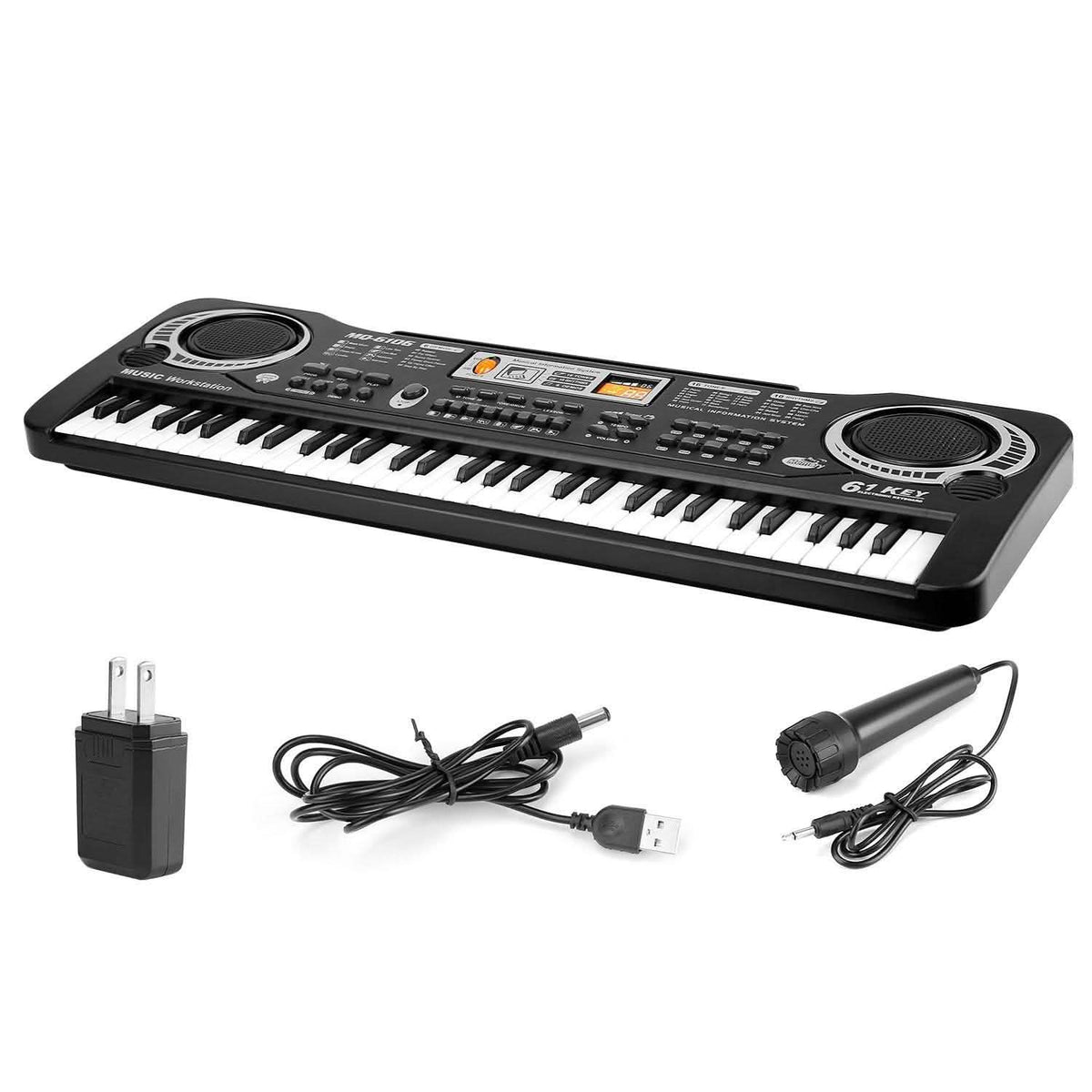61 Keys Digital Music Electronic Keyboard
