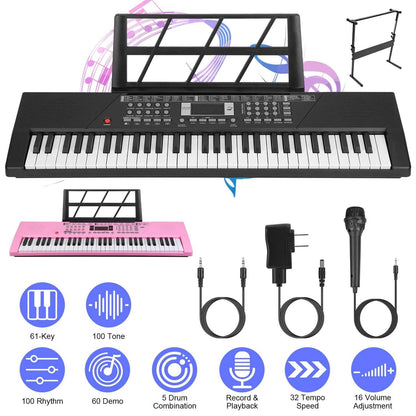 61 Keys Digital Music Keyboard Electronic Piano