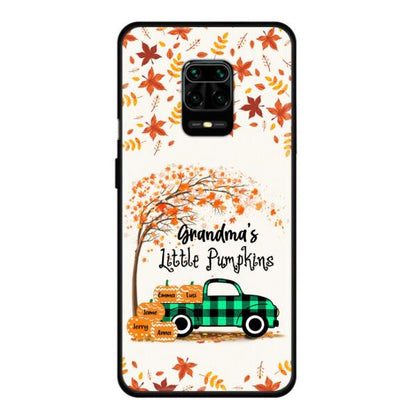 Personalized Autumn Grandma's Pumpkins Phone Case - Gift For Grandma - Grandma's Little Pumpkins - Case For Xiaomi, Oppo And Huawei