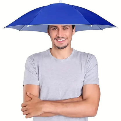 UV Protection Umbrella Hat – Elastic, Camping, Fishing & Outdoor Activities