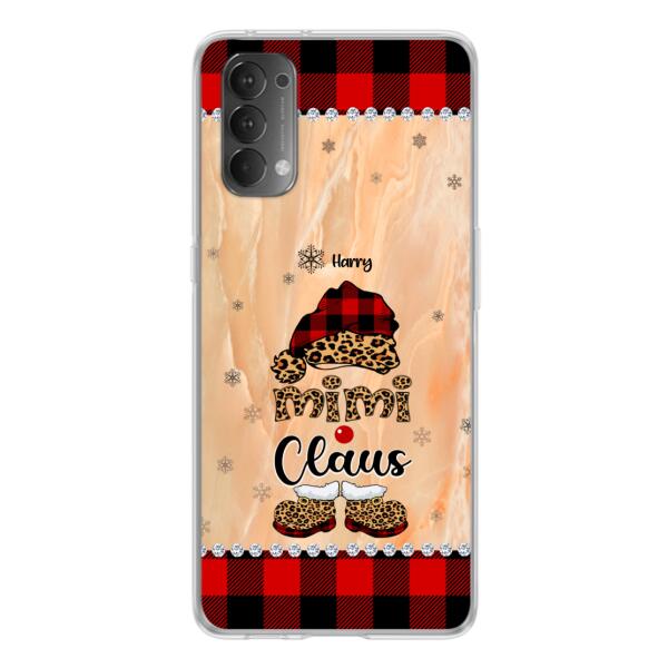 Personalized Mimi Claus Phone Case - Up to 9 Names - Gift For Grandma - Case For Xiaomi, Oppo And Huawei