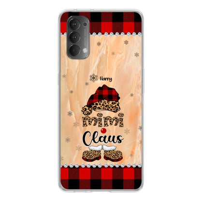 Personalized Mimi Claus Phone Case - Up to 9 Names - Gift For Grandma - Case For Xiaomi, Oppo And Huawei