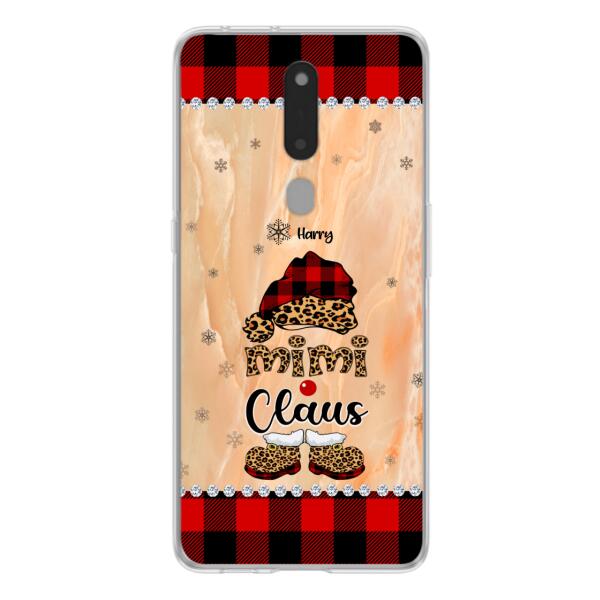Personalized Mimi Claus Phone Case - Up to 9 Names - Gift For Grandma - Case For Xiaomi, Oppo And Huawei